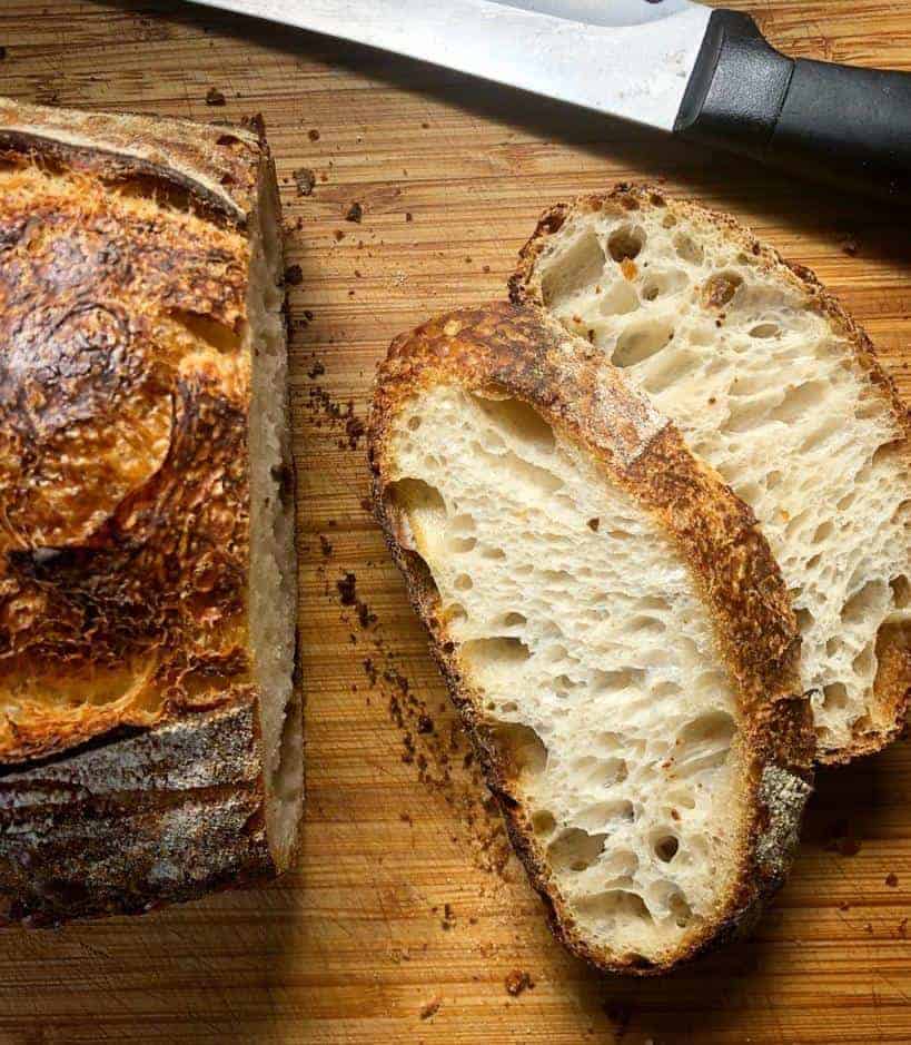 I wanted to show how I slice my sourdough loaves on my refurbished