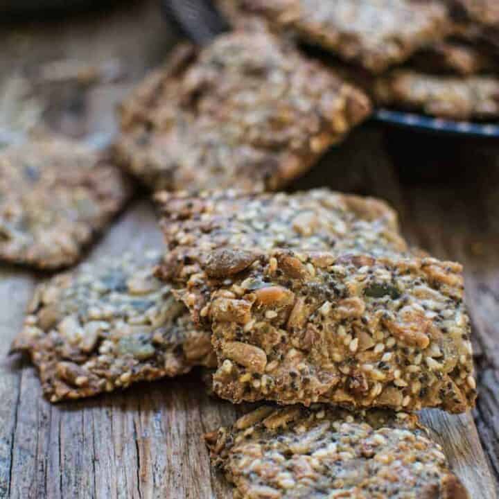 Super Simple Seed Crackers