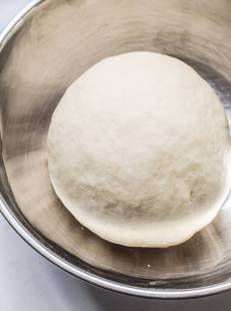 a bowl of dough
