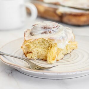 a cinnamon roll