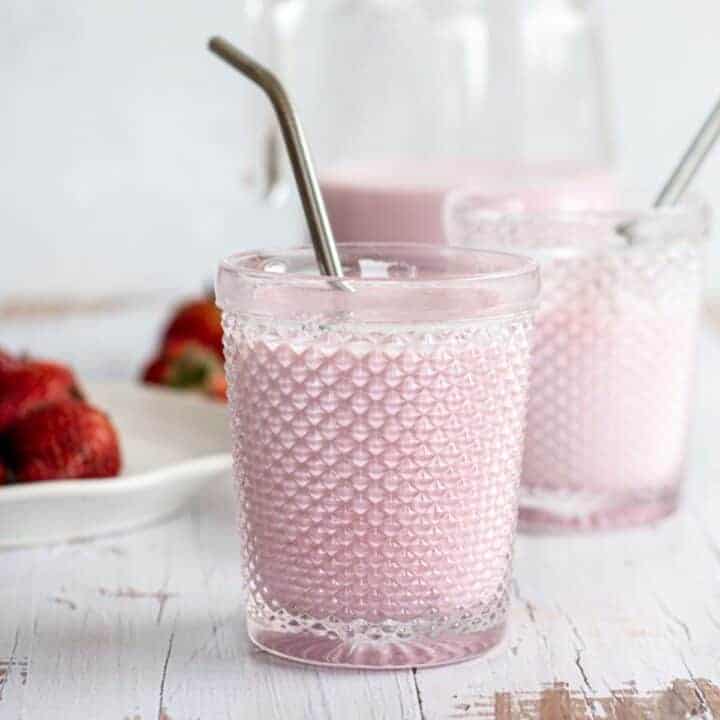 Homemade Strawberry Milk Syrup