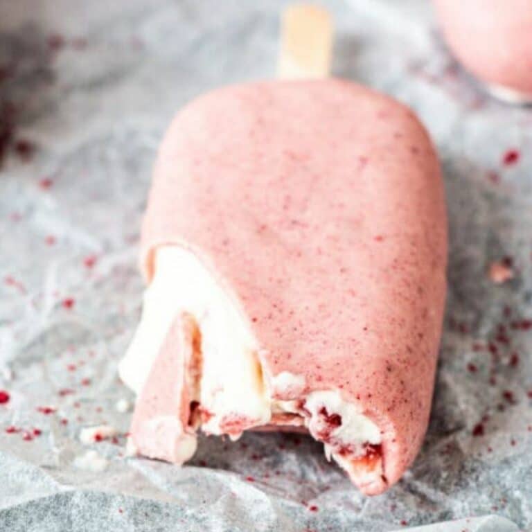 Strawberry Ice Cream Bar Recipe