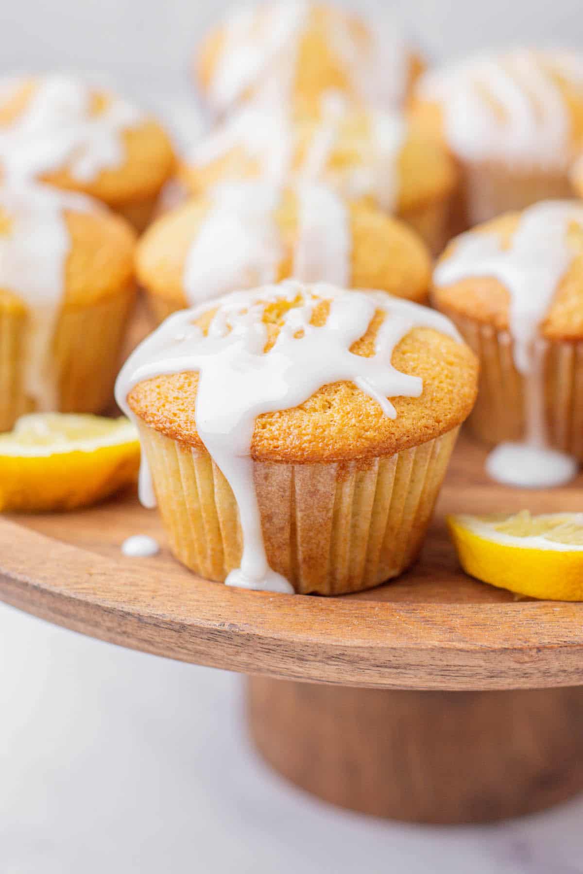iced muffin.